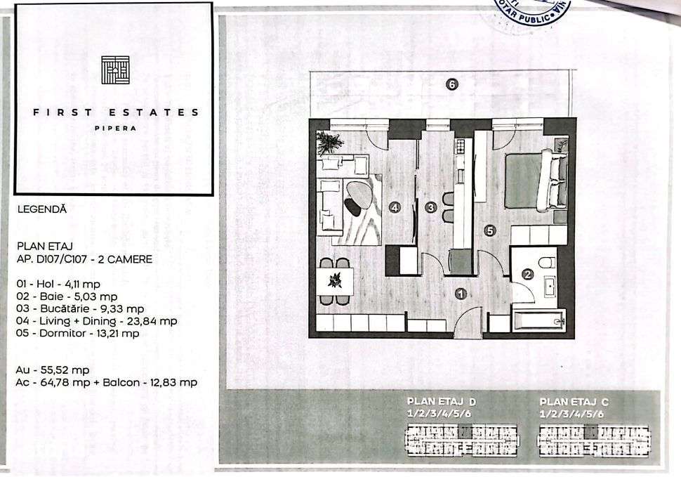 Oportunitate Investitie- Apartament 2 camere în Pipera-0