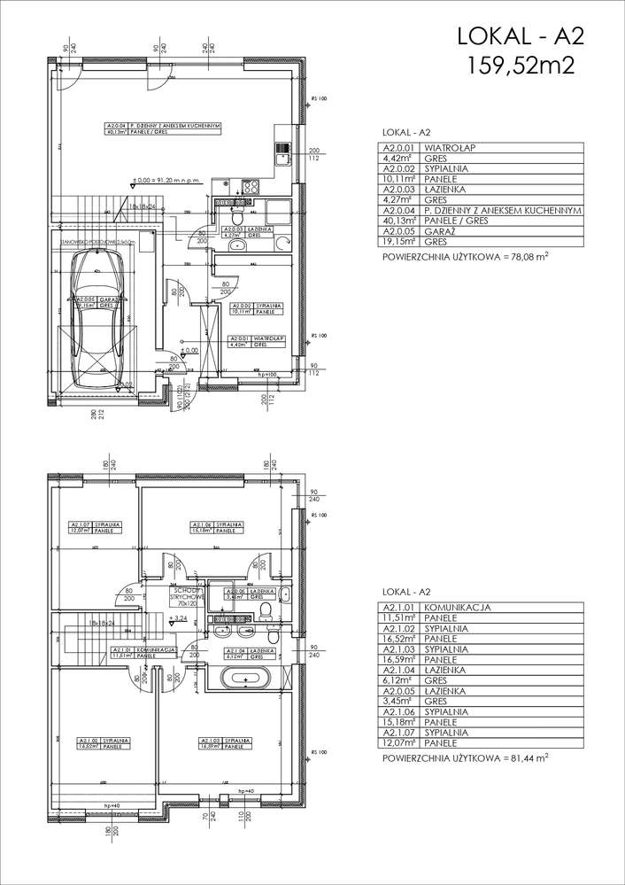 Bliźniak 160m2+ Poddasze 70m SUPER CENA 1.750.000 - Pełny obrazek: 4/7