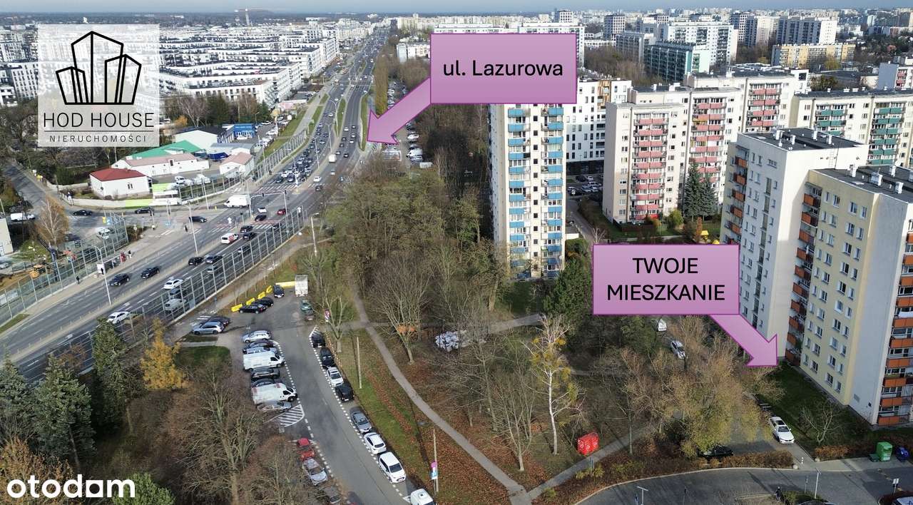 Bemowo / 58 m2 / 3-pokoje / Metro / Lazurowa - Połczyńska / Piwnica - Pełny obrazek: 4/20