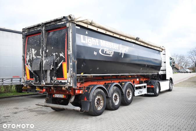 Volvo FH 500 XXL /I Park/Xenon/+ Fliegl wywrotka 55m³ Zestaw Sprowadzony ! - 9