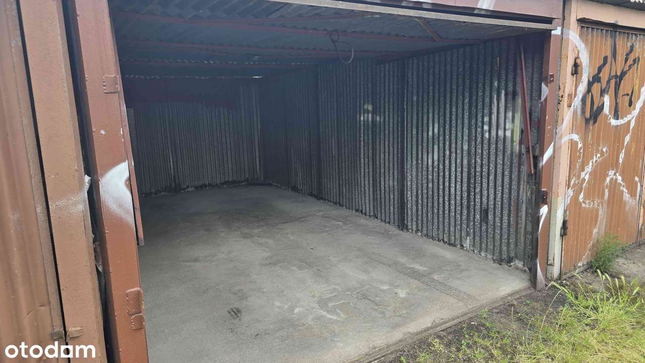 Garaż blaszany do wynajęcia.