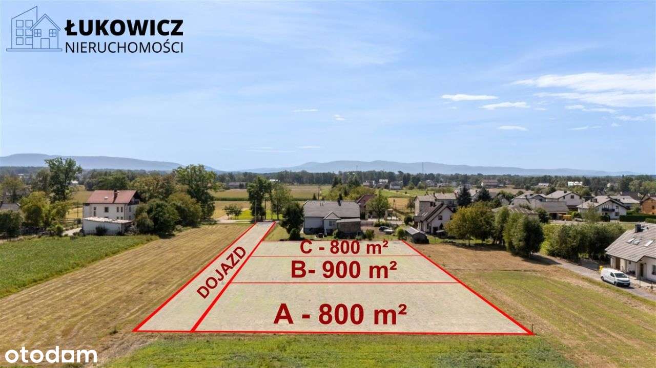 Działki w drugiej linii zabudowy - Kaniów! - Pełny obrazek: 4/20