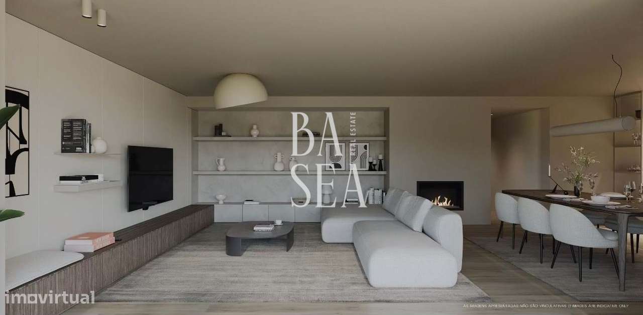 Apartamento T1 novo em condomínio com piscina em Ramalde Porto-5