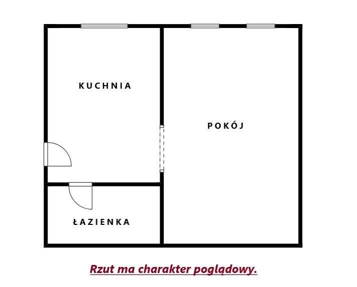 Kawalerka w pobliżu Pałacu Młodzieży Katowice - Pełny obrazek: 4/4