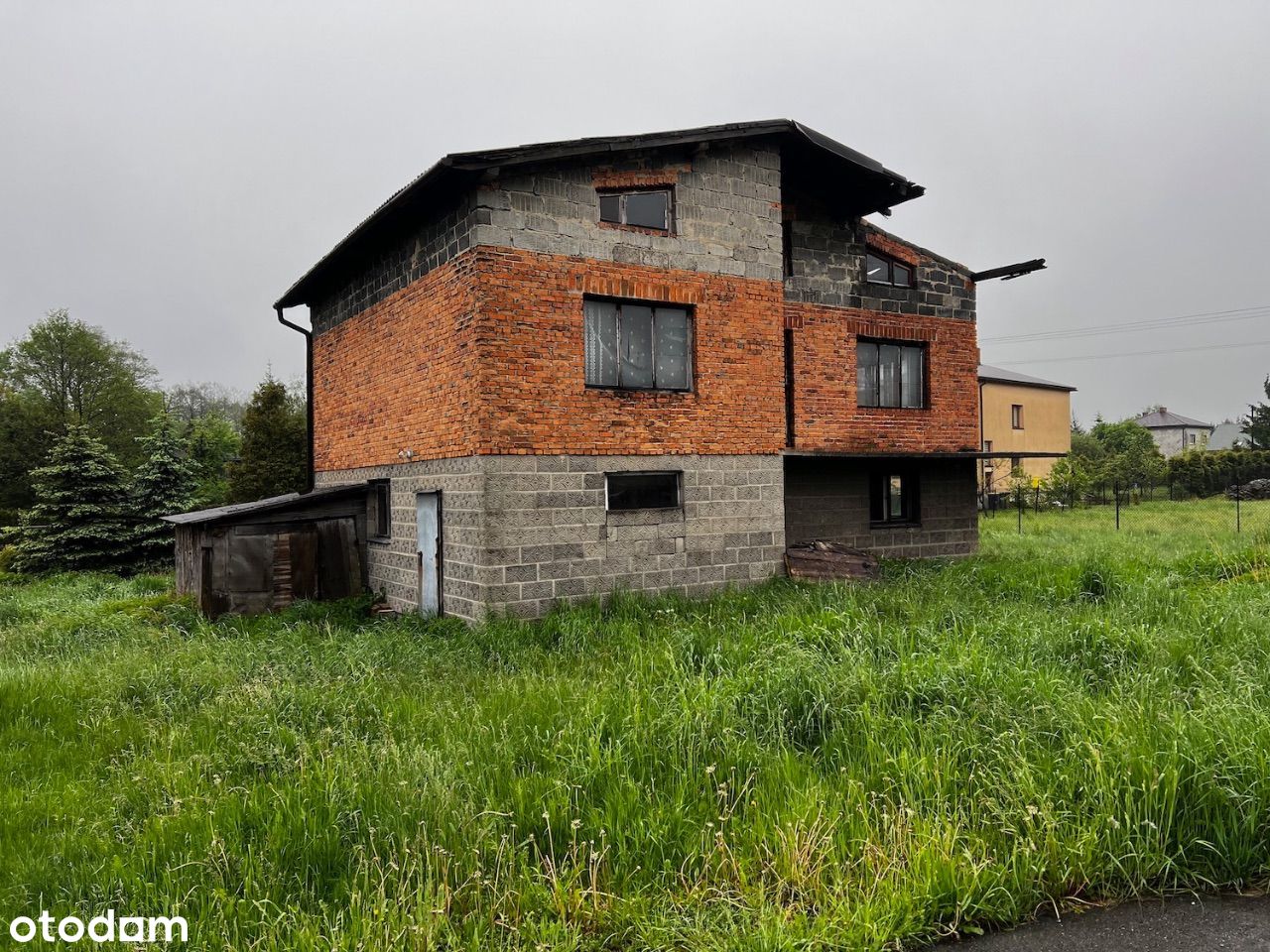 Dom z widokiem na góry do remontu, Rybarzowice