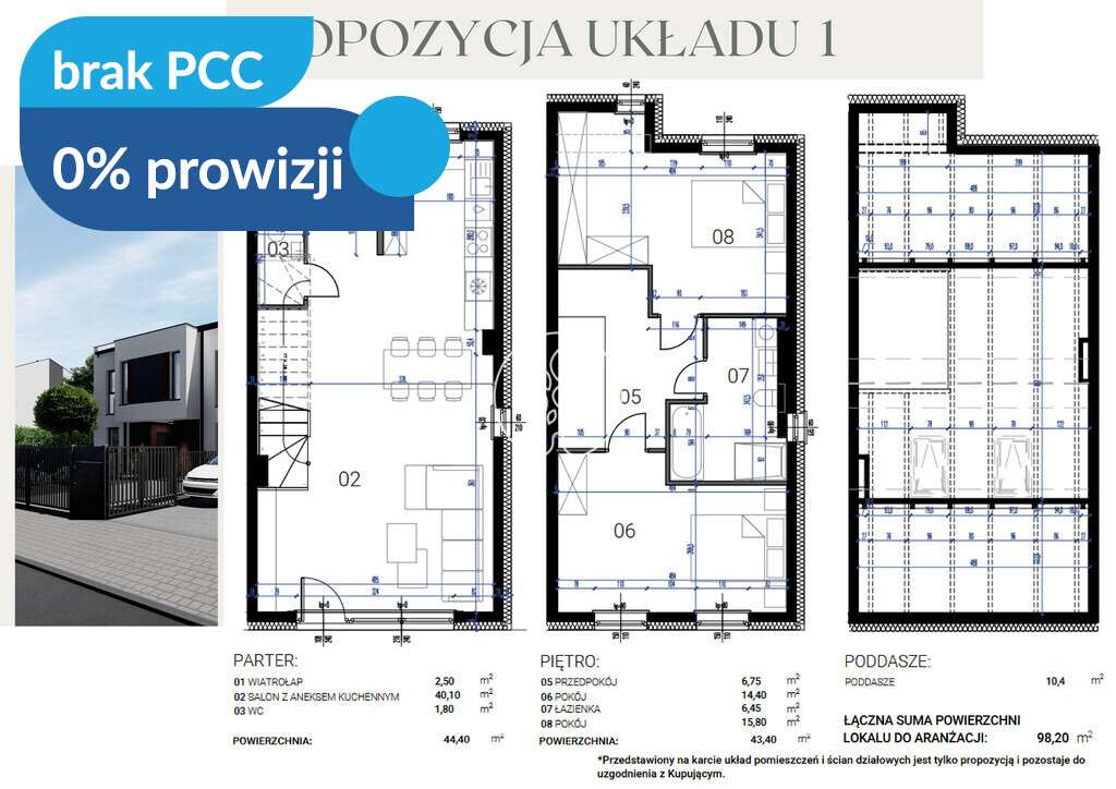Dom w Łochowie w cenie mieszkania-0%PROWIZJI