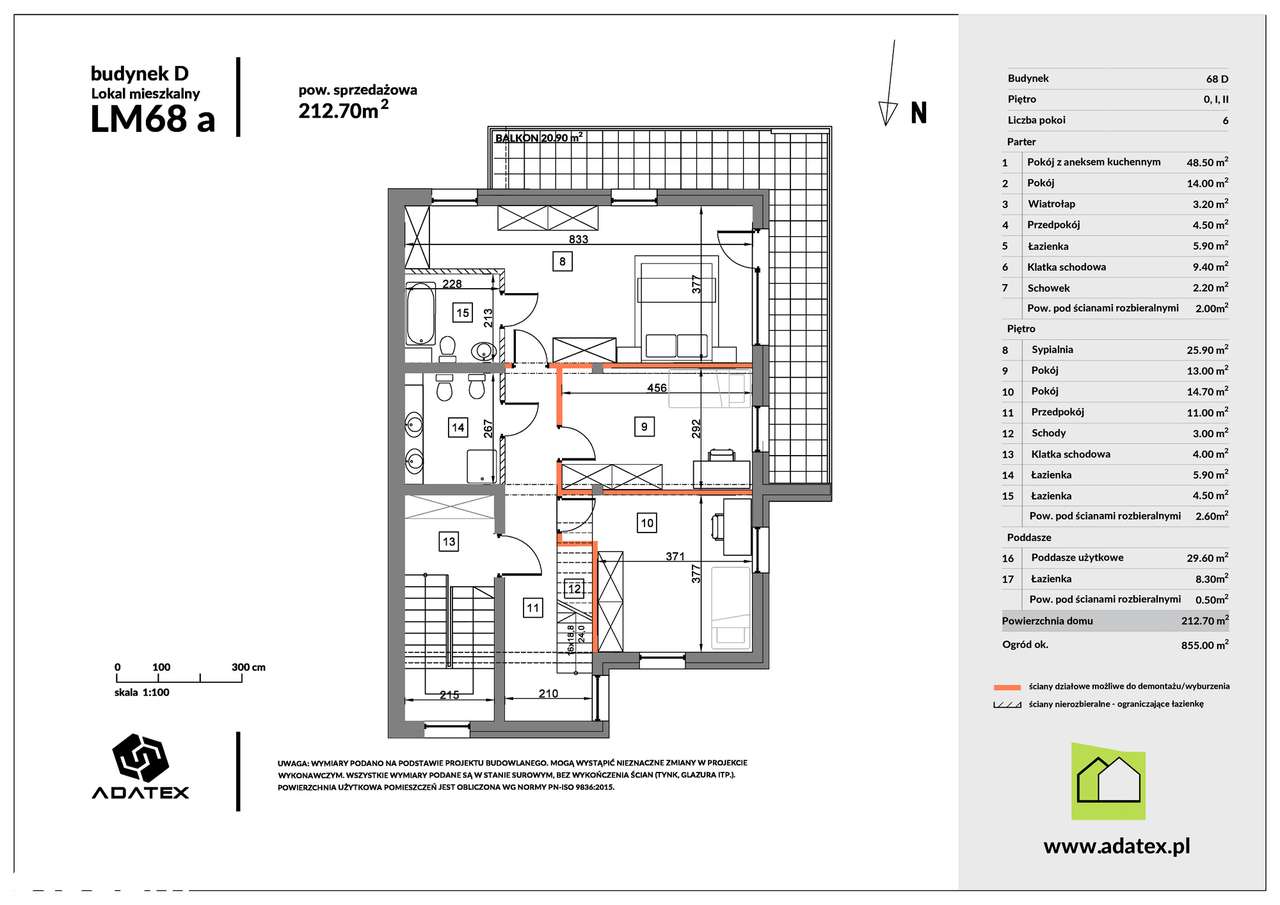 Zielona Podkowa | CAŁY SEGMENT - DOM 68D - Pełny obrazek: 5/24