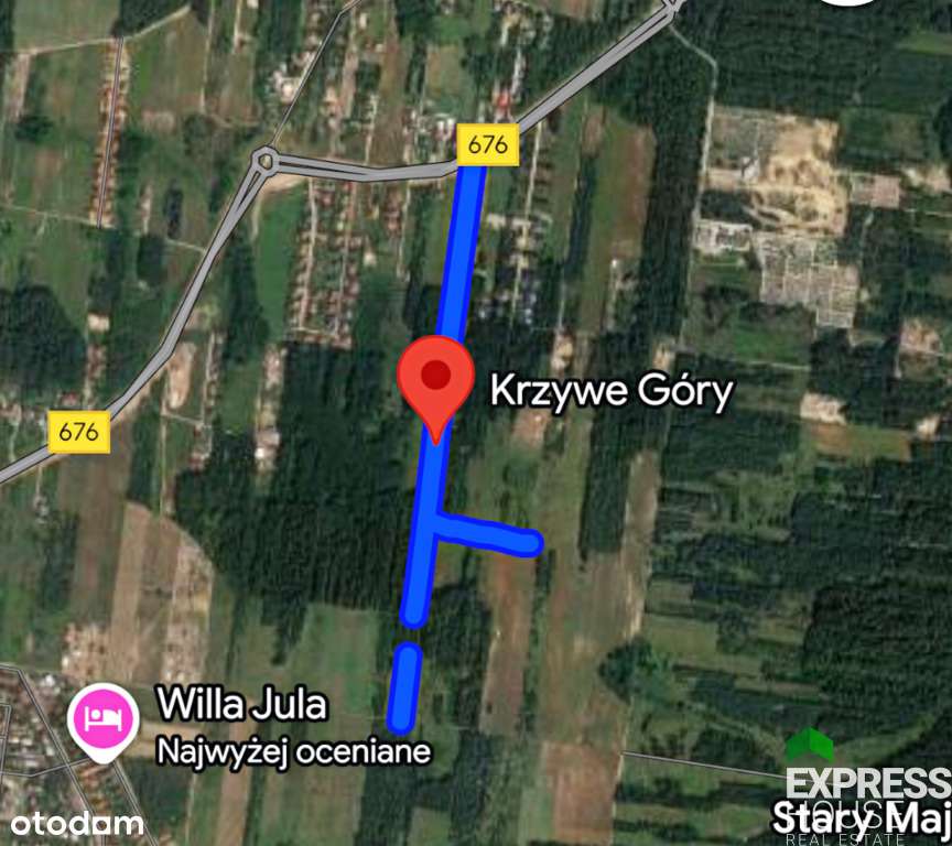 Działka 3104 m2 pod dom jednorodzinny, Nowodworce - Pełny obrazek: 4/4