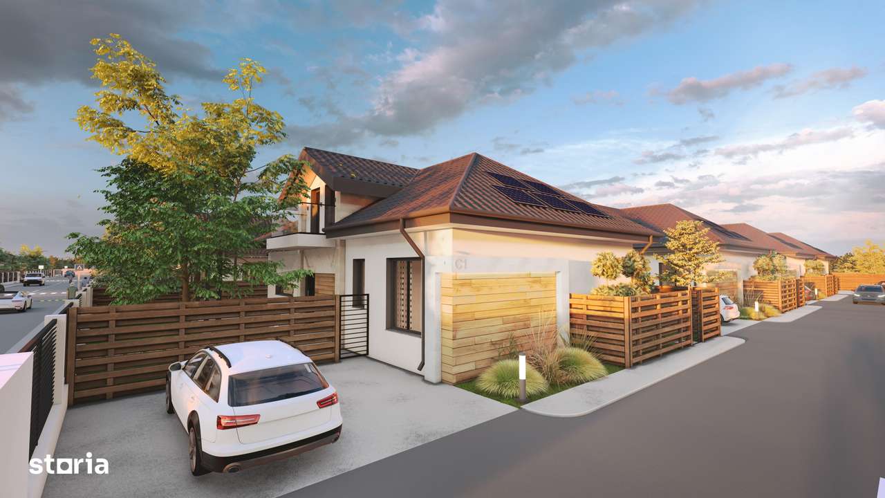 Casa P+M cu ventilatie HVAC | Panouri fotovoltaice | Pompa de caldura-4