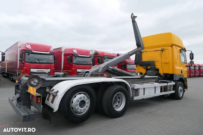 DAF CF 85.460 / 6x2 / TERBERG cu cârlig / TER 850 / AXIE LIFTING / SUPRAVEGHERE UDT - 8