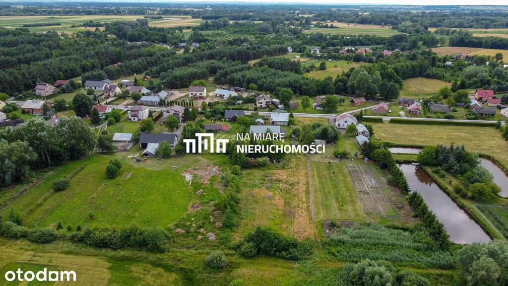 Działka 26a | Centrum wsi | Staw na działce - Pełny obrazek: 4/8