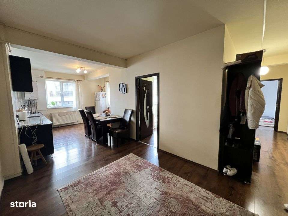 Apartament spatios 2 camere decomandate, utilat, mobilat, Floresti.-2