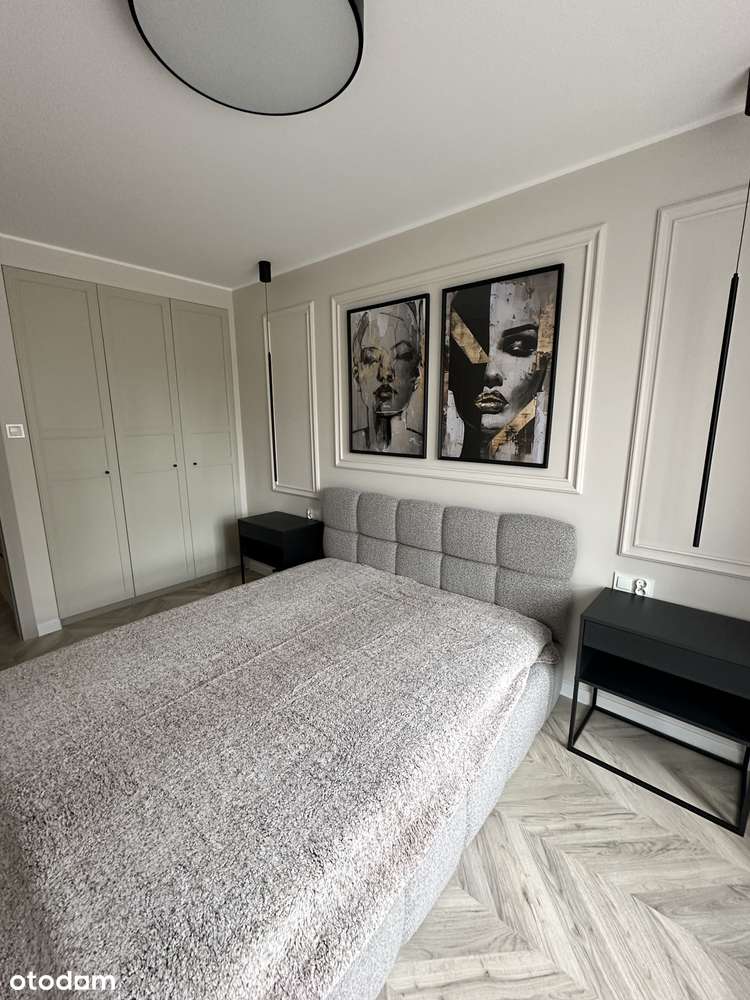 Nowy apartament 2-pokojowy 46m2 w centrum z tarasem, widok na zieleń - Pełny obrazek: 5/20