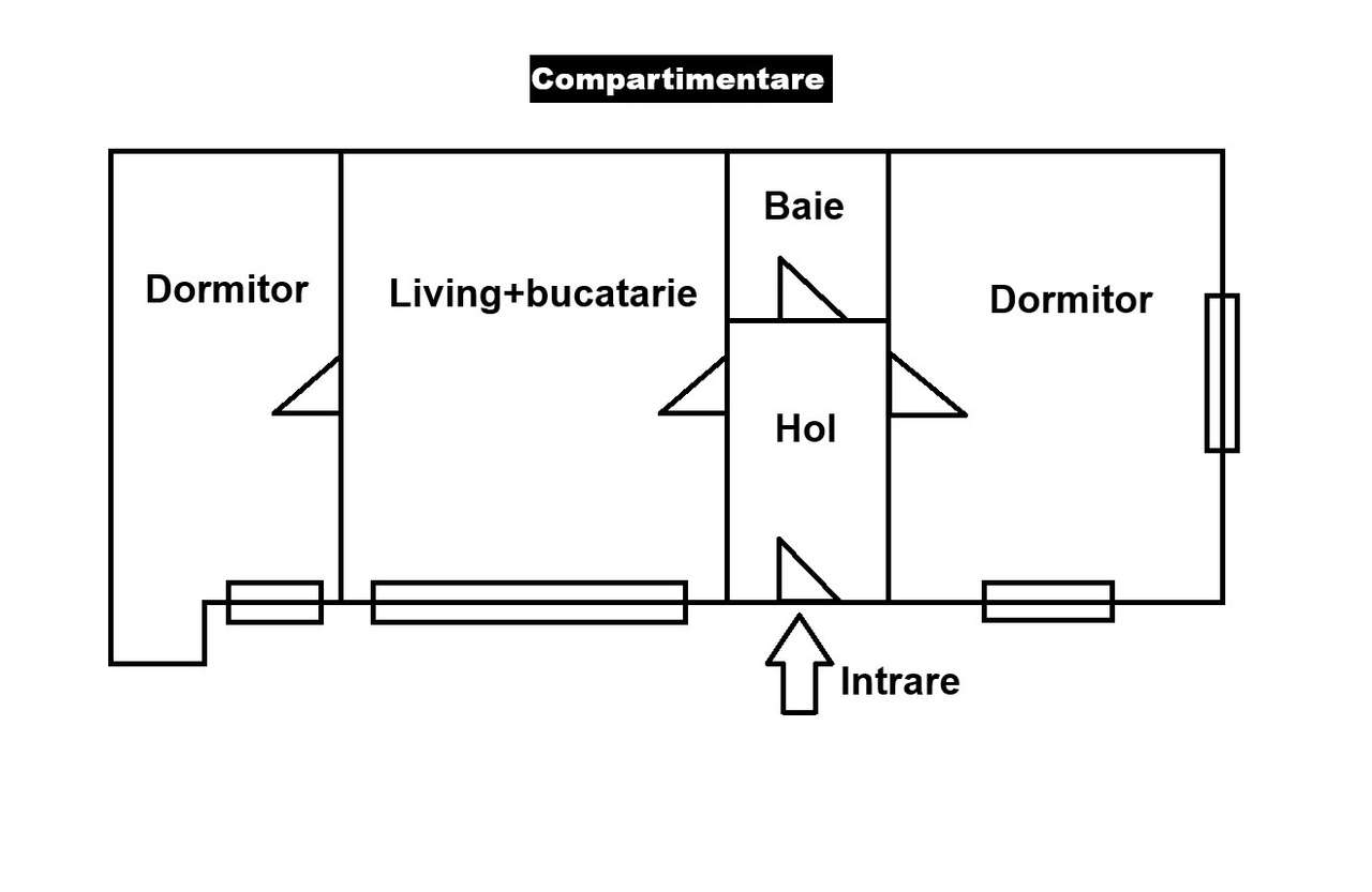 Casă individuală, renovată în 2025, zonă centrală, Str. Română.-18