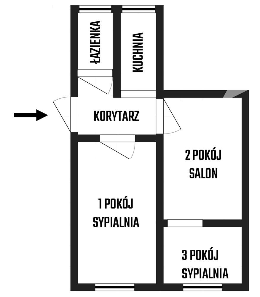 Mieszkanie 3-pokojowe| umeblowane | Wilda, Poznań-12