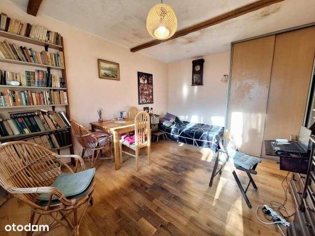 2 pokoje z dużym ogródkiem przy stacji M Lazurowa-1