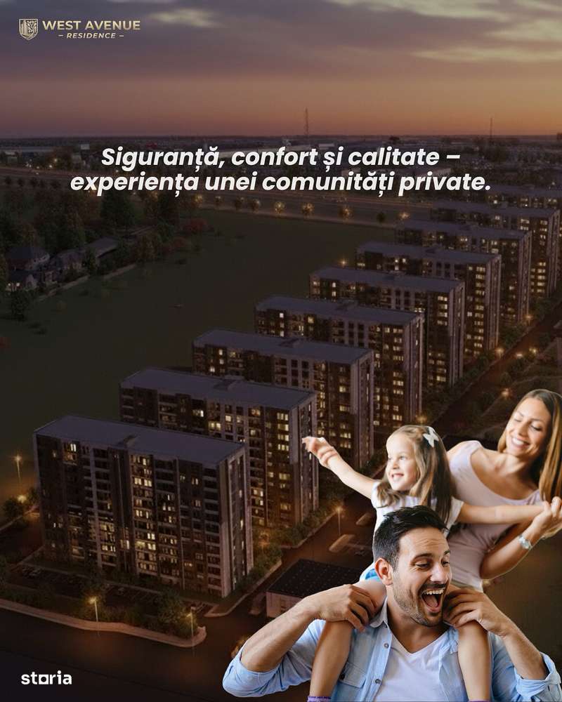 Apartament 3 camere Militari West Avenue Residence