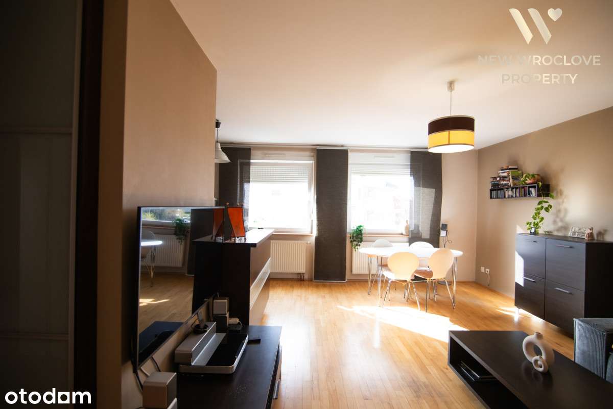 3 pokoje/balkon/ widok na Wrocław /blisko lotniska - Pełny obrazek: 3/19