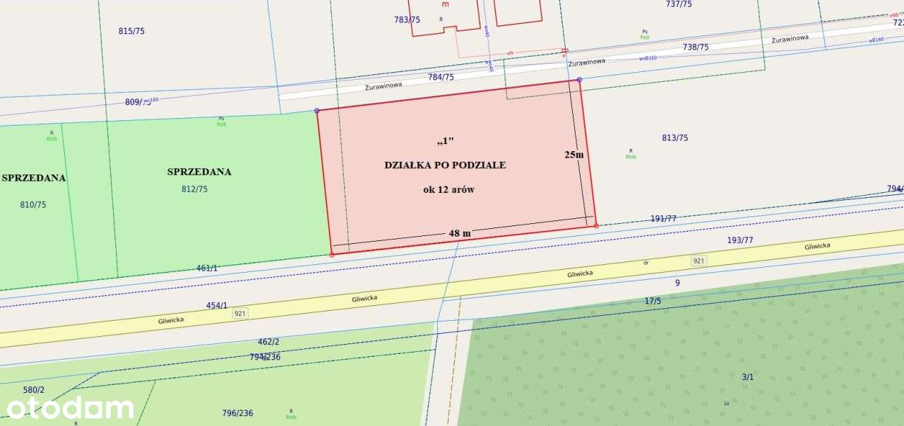 Działka budowlana 10 arów ( 8 lub 12 arów)-14