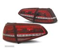 FAROLINS PARA VOLKSWAGEN VW GOLF 7 13-17 LOOK GTI LEDS INDICADORES DINÂMICOS VERMELHO CRISTAL - 4