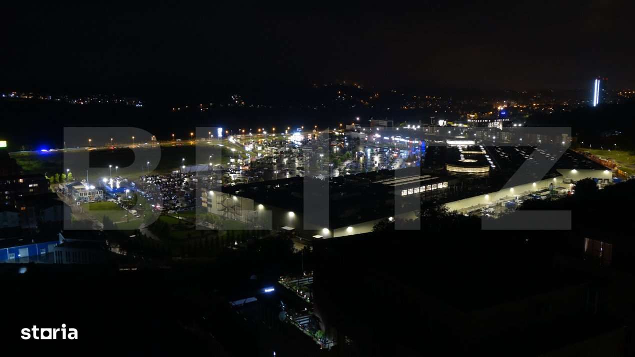 Penthouse mobilat si utilat langa VIVO Mall - Panorama impresionanta - Imagine principală: 2/10
