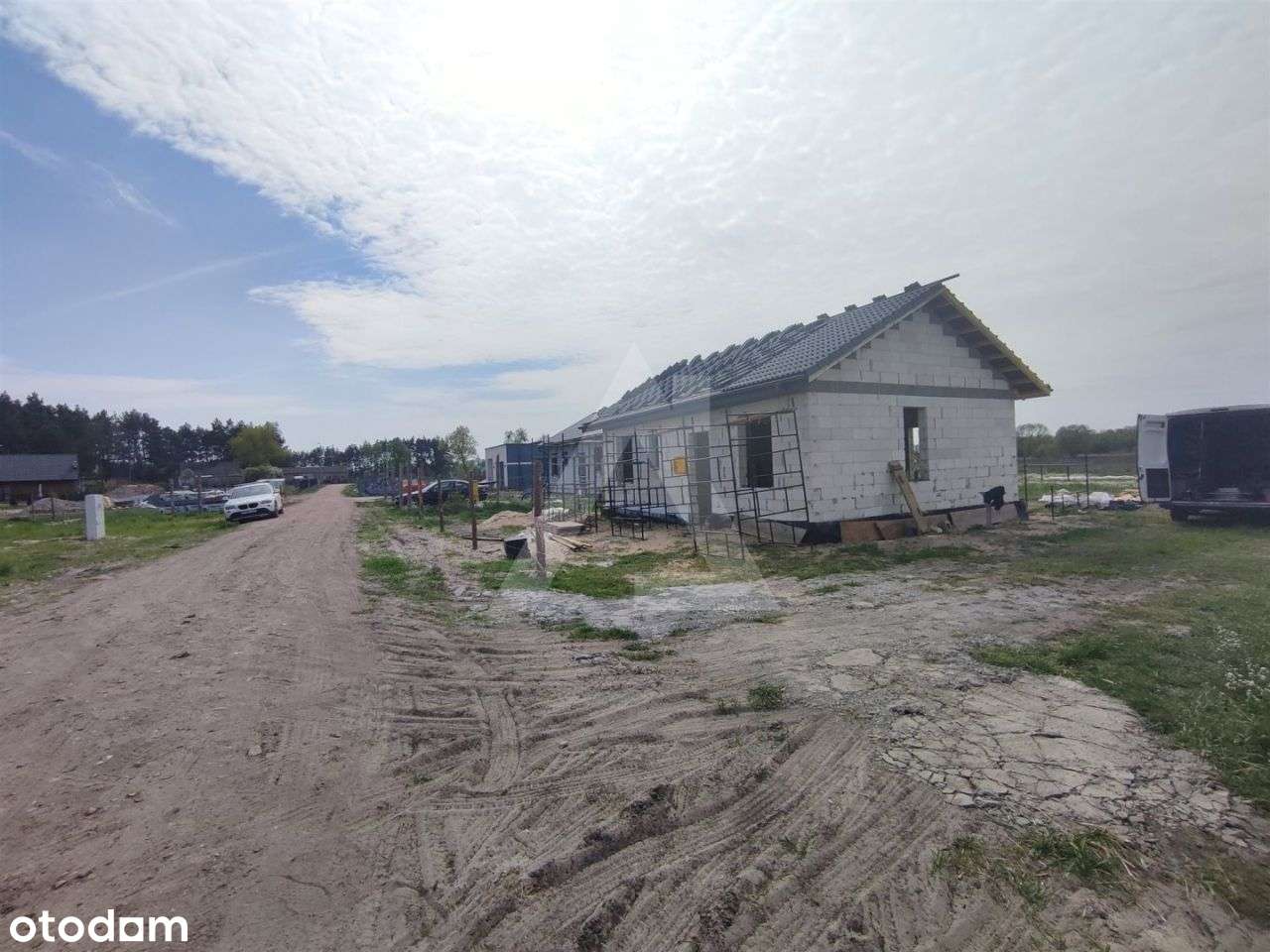 Dom 72,4m2, stan surowy otwarty, działka 2163m2 - Pełny obrazek: 4/6