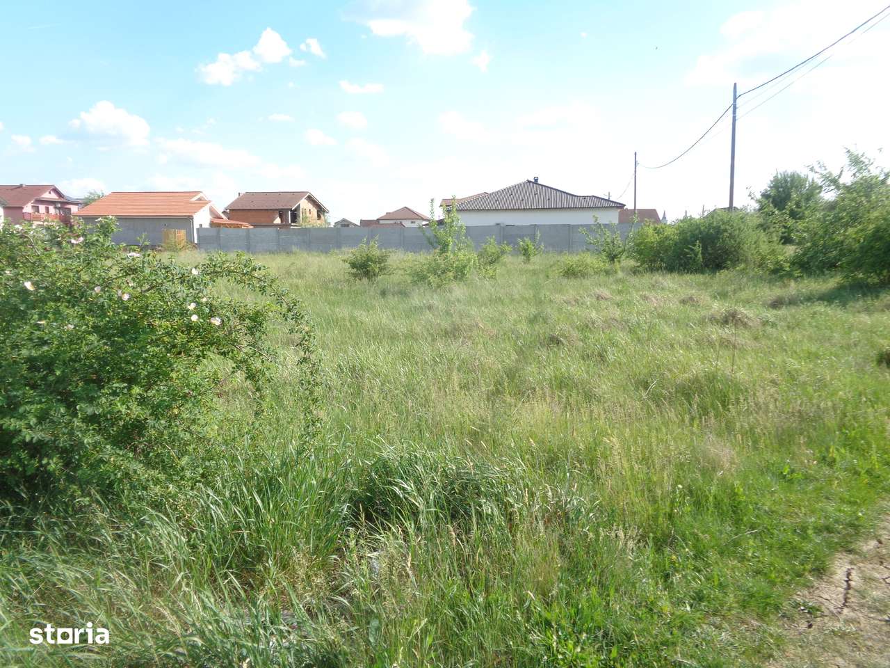 TEREN 590 MP LOC DE CASA FS 21 ML PRET 35000 EURO - Imagine principală: 4/9