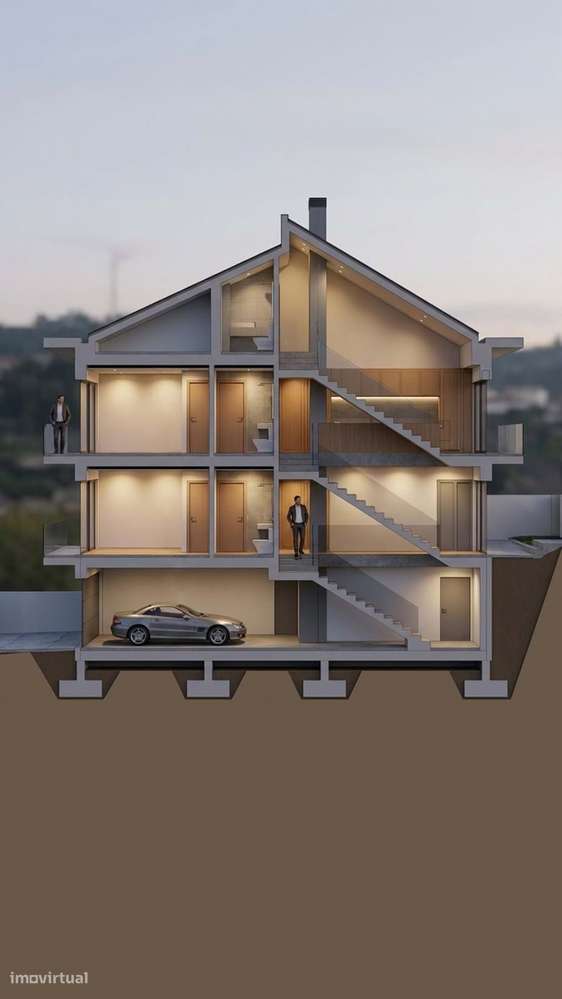 Terreno com Projeto Aprovado para Moradia Bifamiliar | Valongo-9