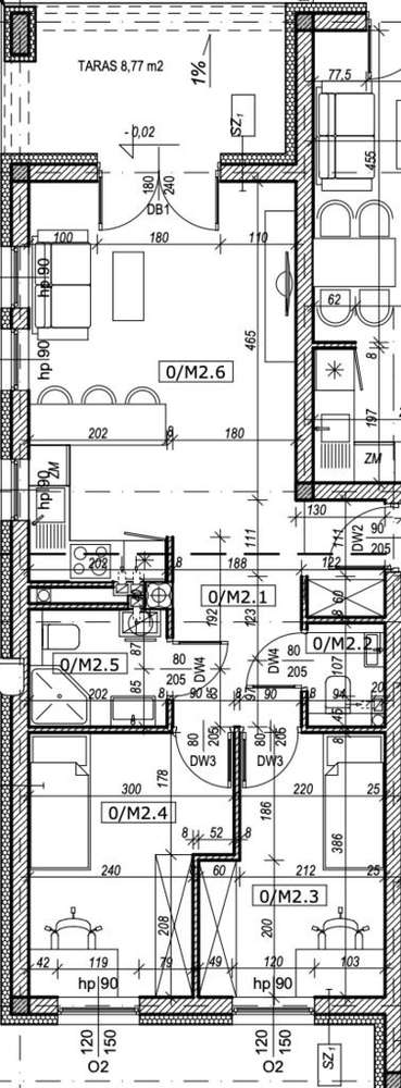 Gotowe mieszkanie w stanie deweloperskim - Pełny obrazek: 5/6