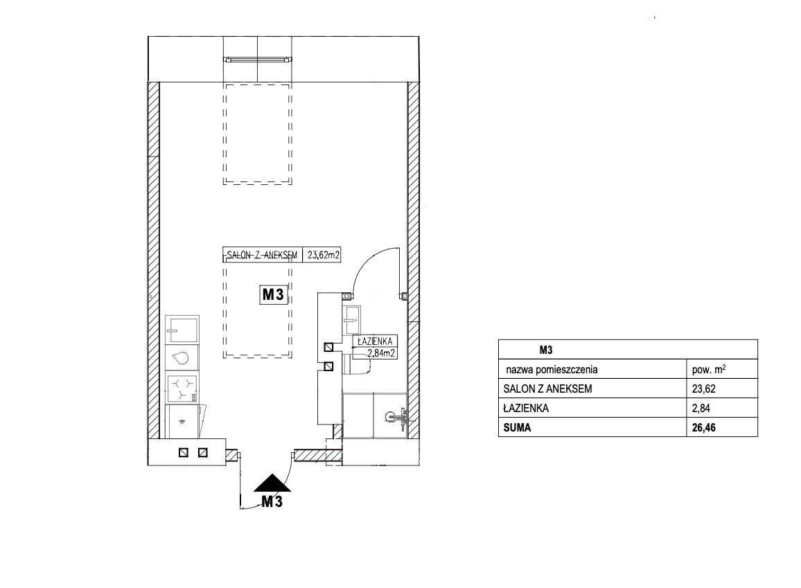 Kawalerka w kamienicy-stan deweloperski-12