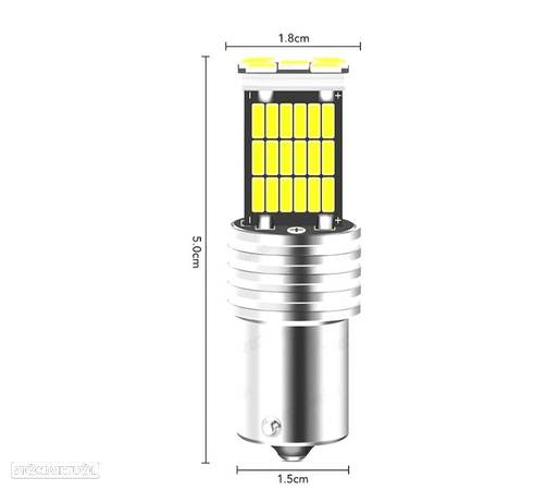 CANBUS LÂMPADA LED P21W LUZ REVERSAO - 2