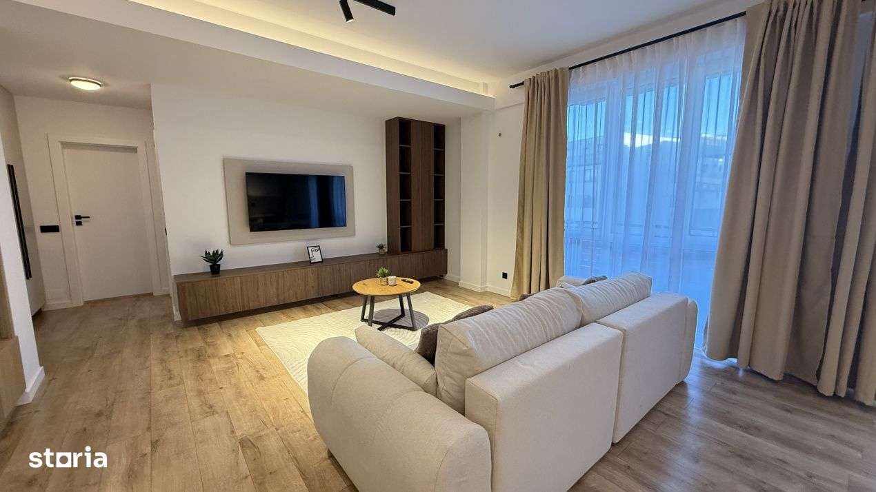 Comision 0!Apartament 2 cam Lux bloc nou ,57 mp+balcon,zona VIVO str-6