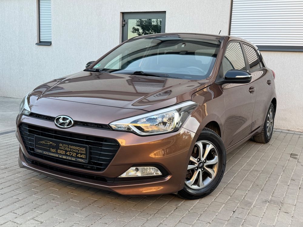Hyundai i20 II (2014-2020) blue 1.0 T-GDI Passion Plus 2018