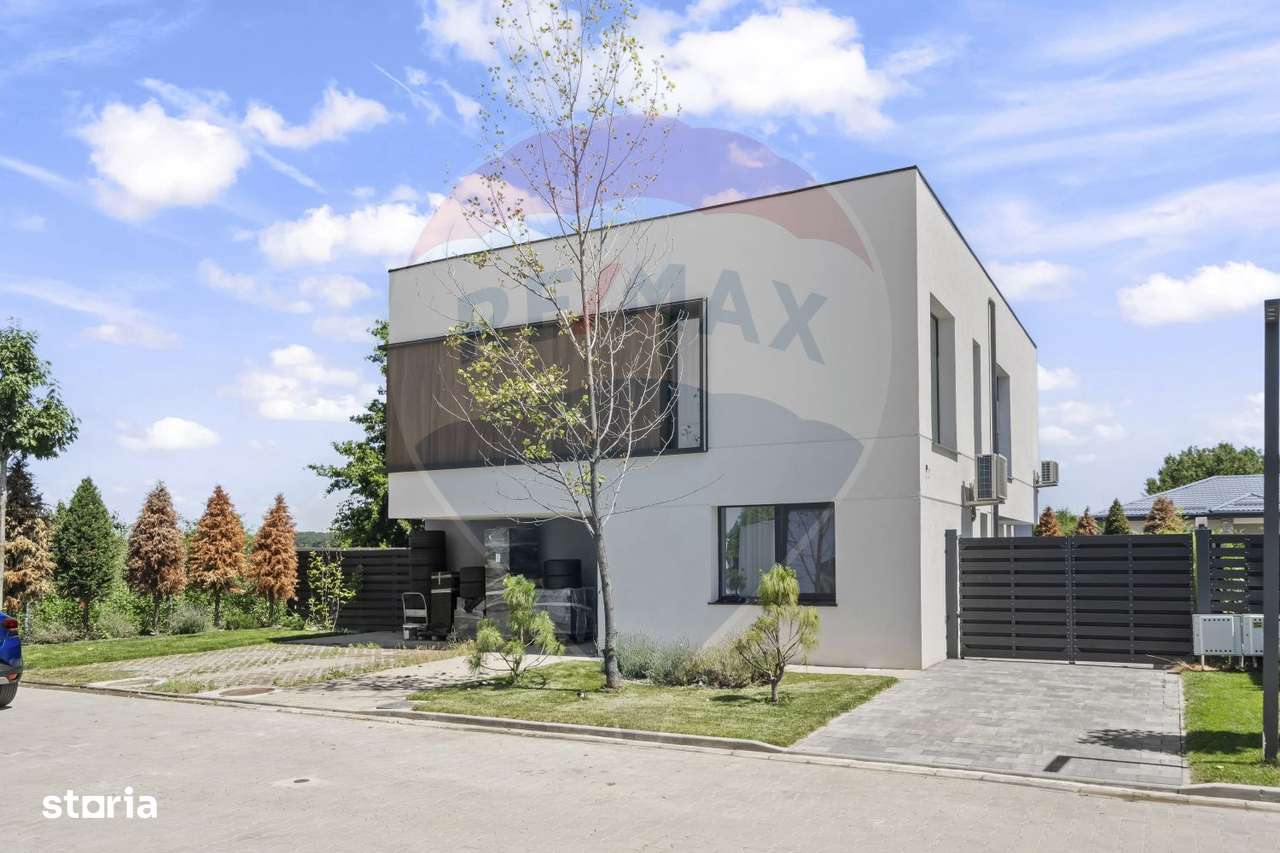 Vila individuala 4 camere 202 mp utili, Corbeanca, ansamblu cu piscina - Imagine principală: 2/20