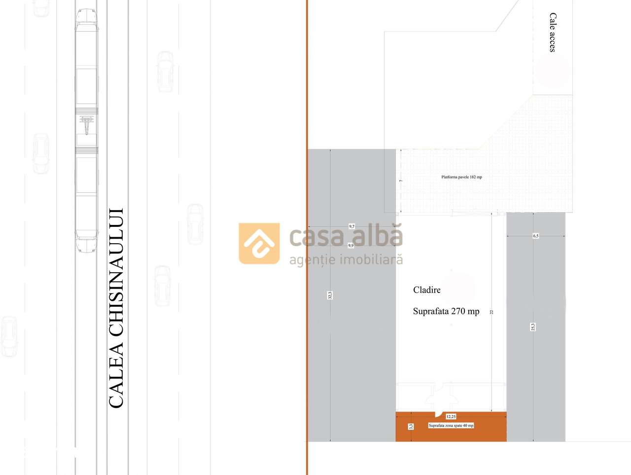 Spatiu de productie/ depozitare, 270mp, Calea Chisinaului - Imagine principală: 1/2