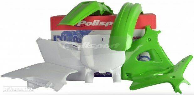 kit plasticos polisport kawasaki kx 125 / 250 - 1