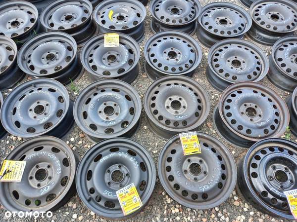 5x110 15 FELGI STALOWE SAAB OPEL ZAFIRA MERIVA ASTRA COMBO OMEGA VECTRA SIGNUM KOŁO ZAPASOWE - 7