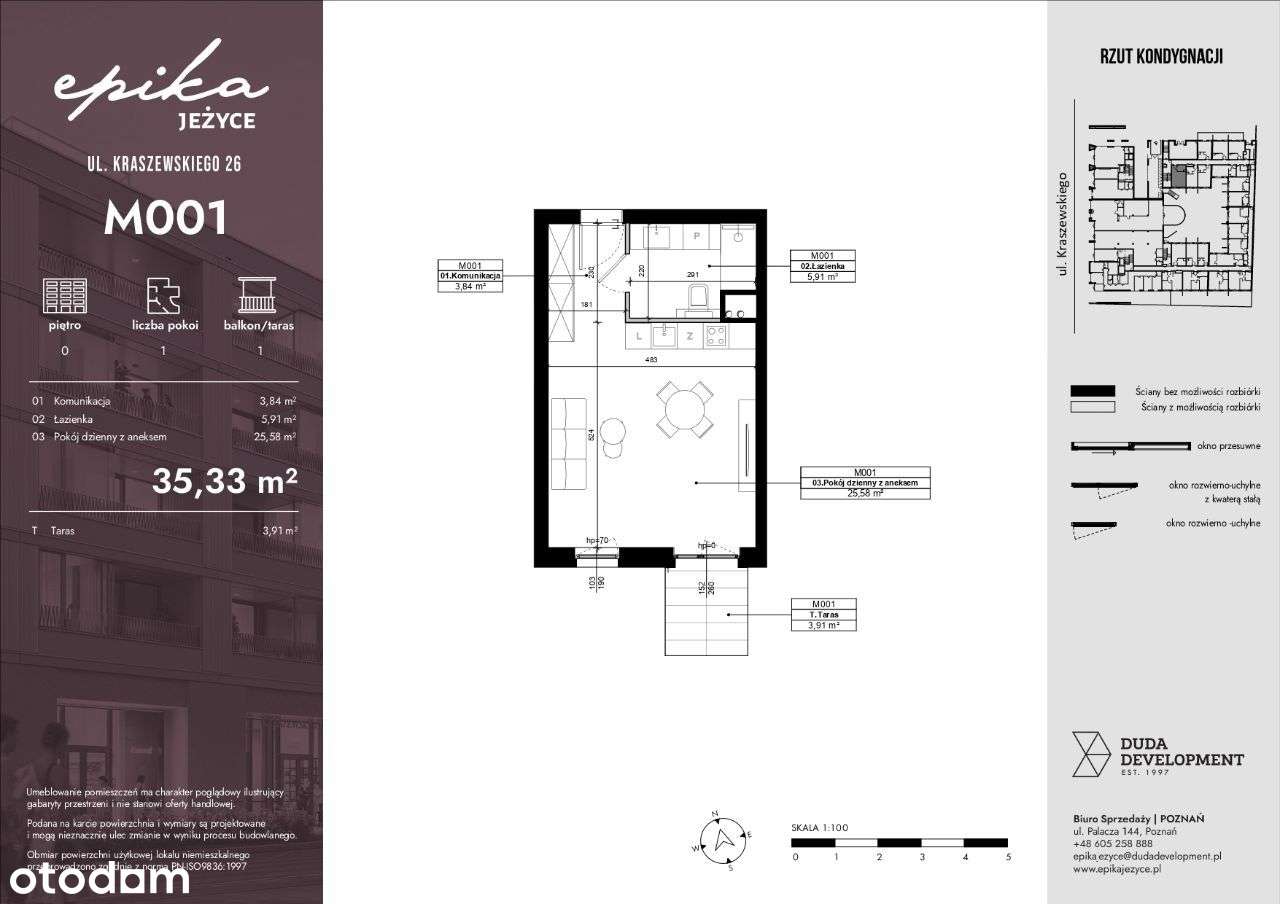 Mieszkanie idealne pod inwestycję, super lokalizacja - Pełny obrazek: 2/9