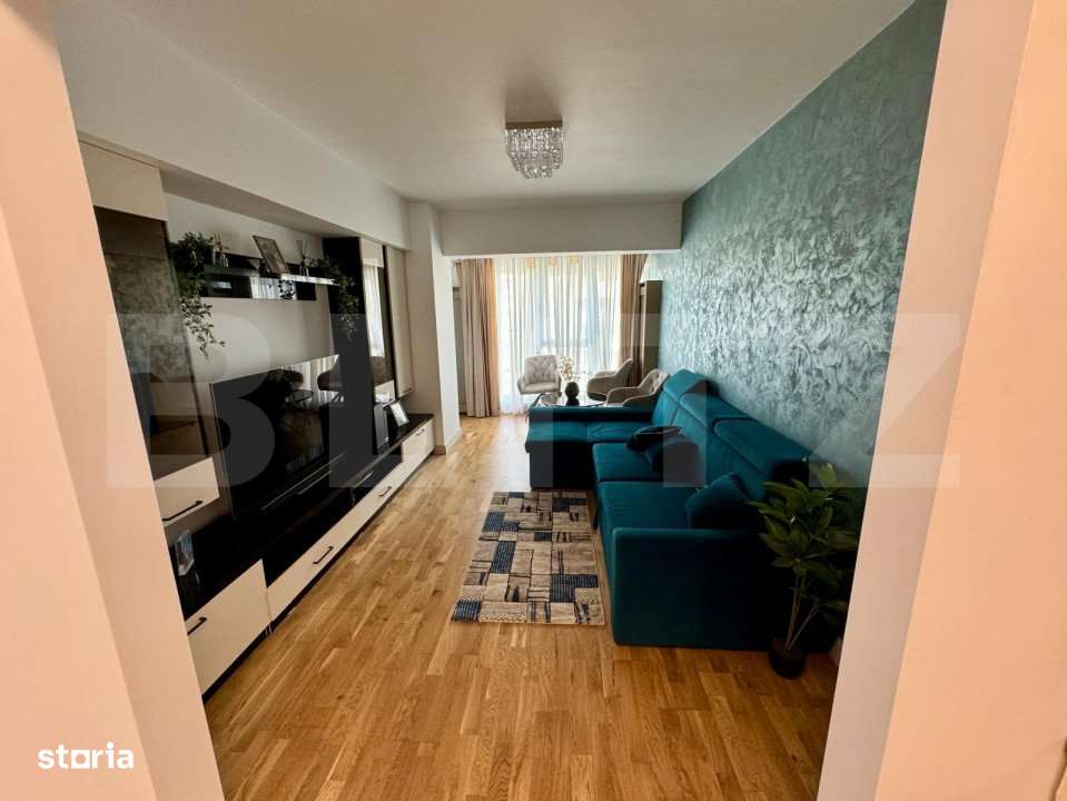 Apartament de 2 camere, etaj intermediar, 2 locuri de parcare, zona Me - Imagine principală: 3/8