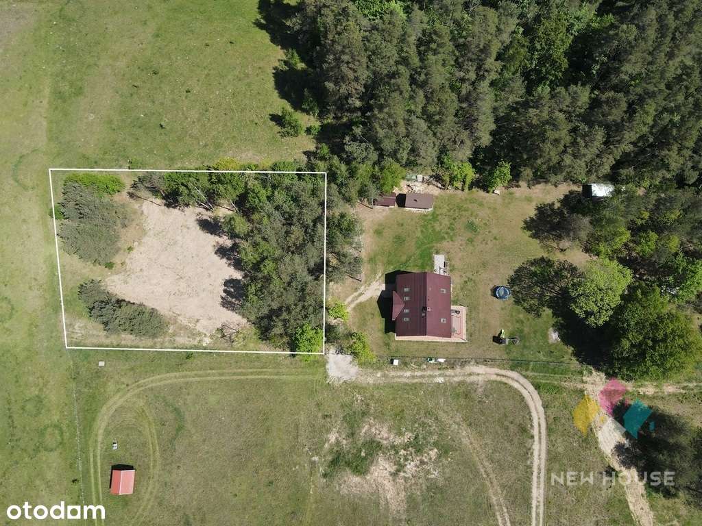 Działka częściowo zadrzewiona, możliwość zabudowy - Pełny obrazek: 2/10