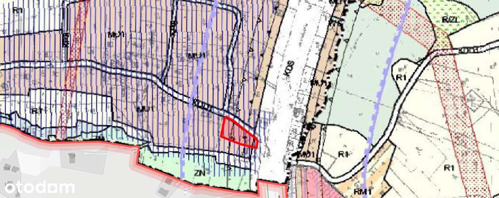 Działka inwestycyjna z PnB przy Zakopiance.-7