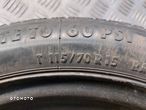 KOŁO ZAPASOWE ZAPAS DOJAZDOWE 2JX15 ET31 5X100 115/70R15 SEAT LEON I - 4