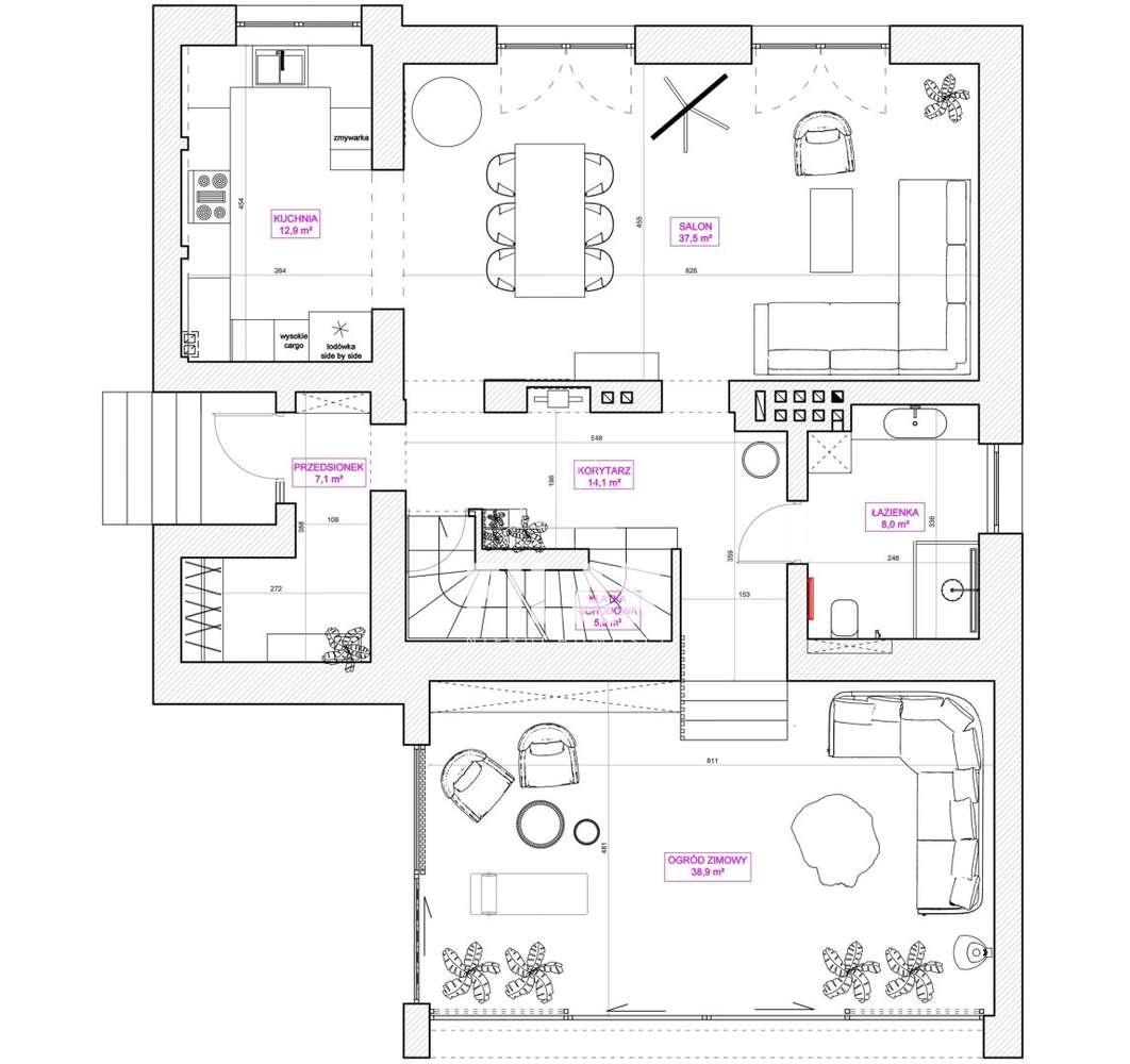 Dom wysokiej klasy z ogrodem w cichej okolicy-1