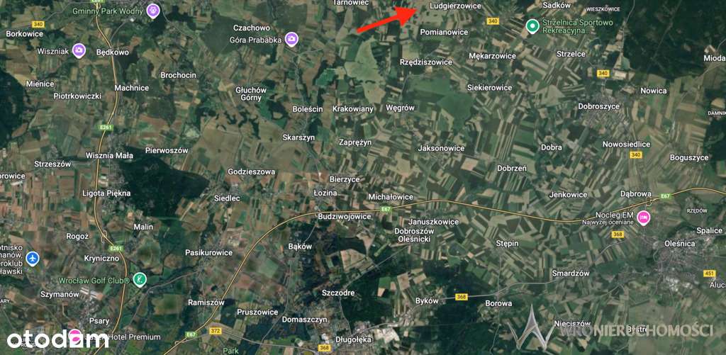 Działka z wydanymi warunkami zabudowy - Pełny obrazek: 3/6