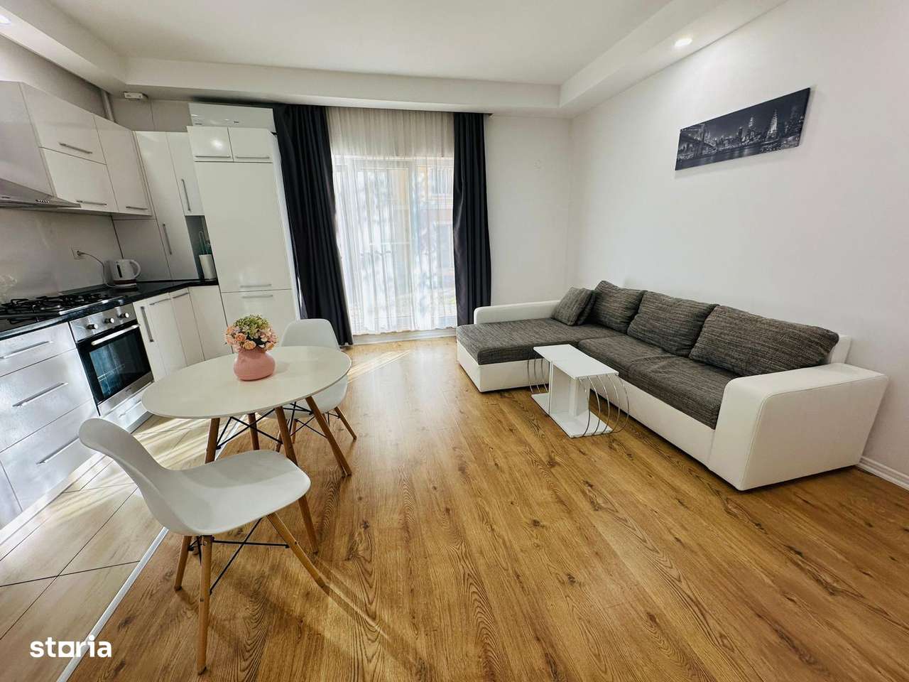 COSMOPOLIS - Apartament 2 camere cu gradina, mobilat si utilat-0