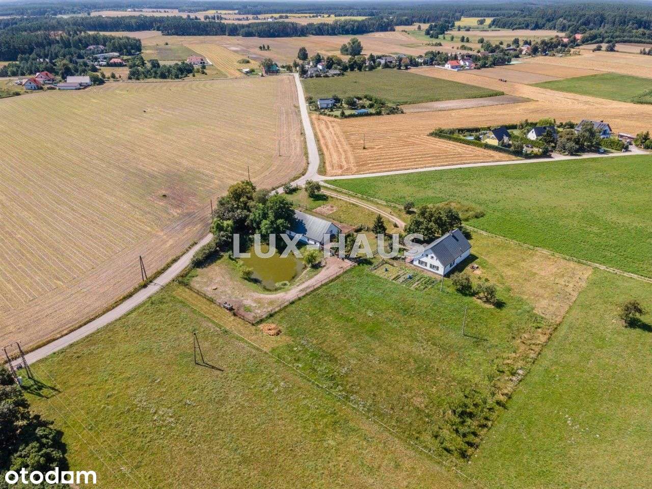 TYLKO U NAS!!! Siedlisko ze stawem Zalesie/Dobrcz - Pełny obrazek: 2/19