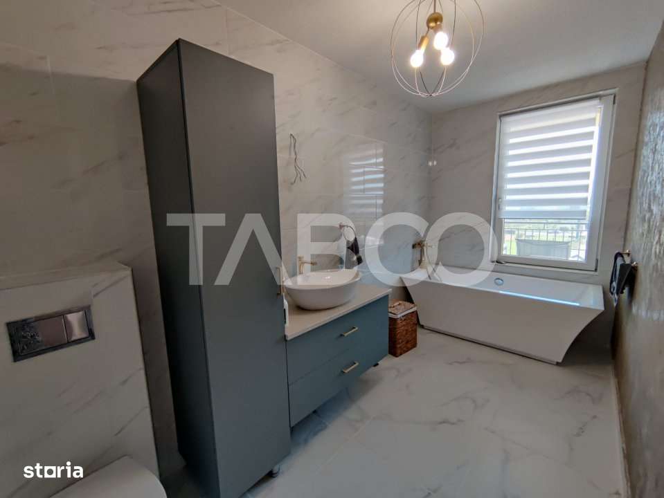 Casa mobilata si utilata complet 4 camere 119 mpu terasa 23 mp Sibiu - Imagine principală: 5/12