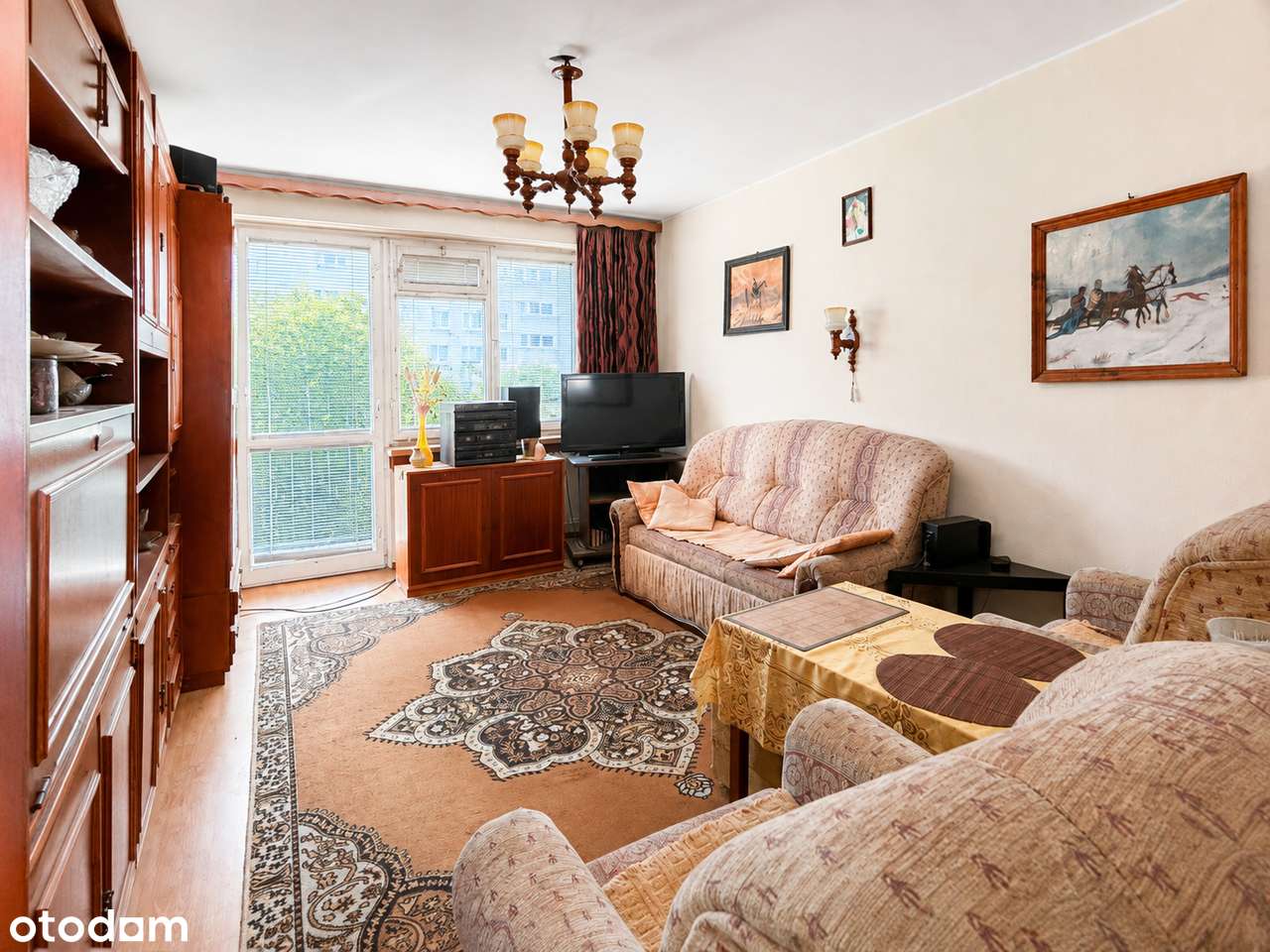 3 POKOJE z balkonem| 55,5 m2 | pełen rozkład | Łódź-Górna-1