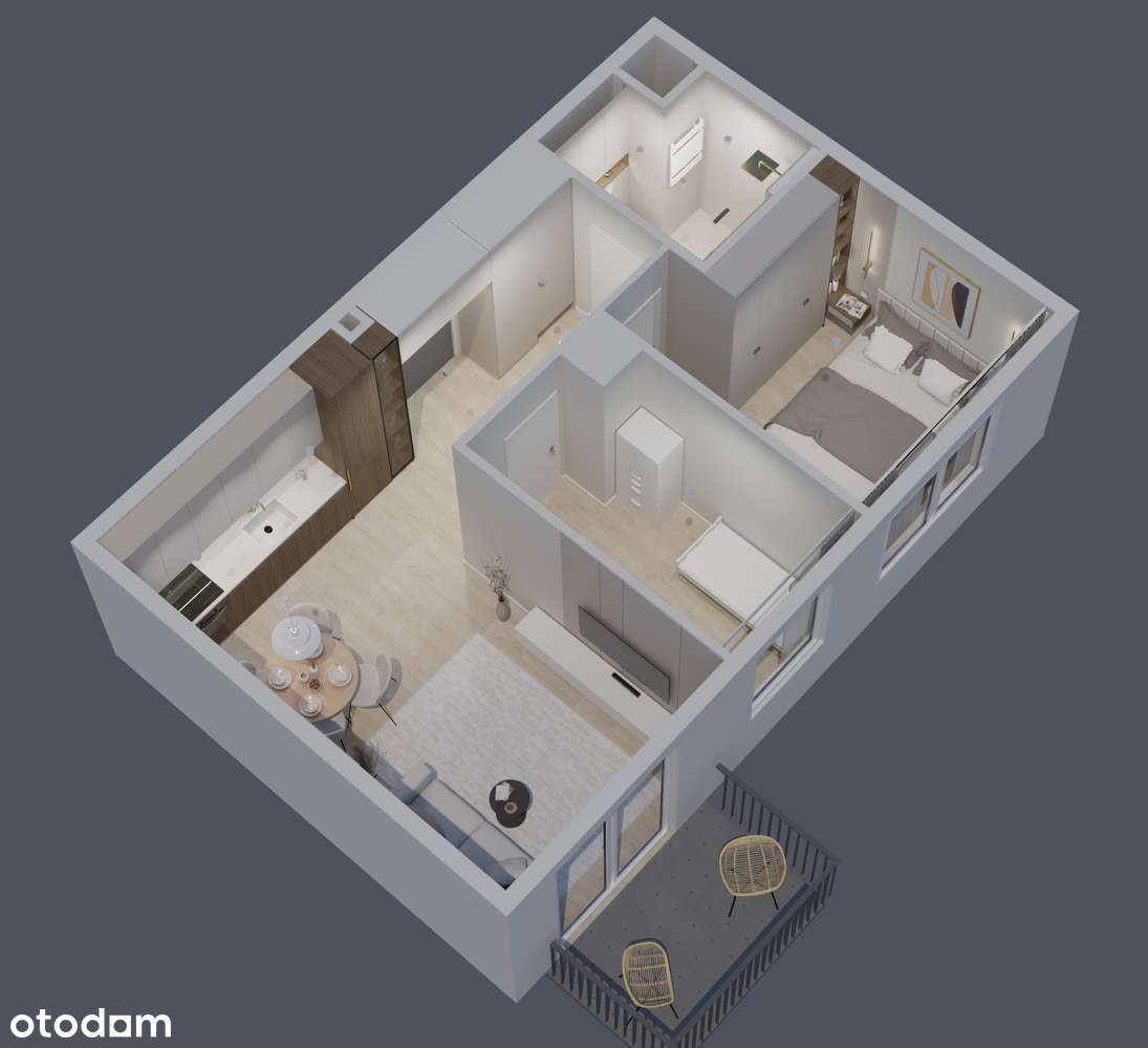 3-pokoje | Bez PCC | Umeblowane | Garaż-10