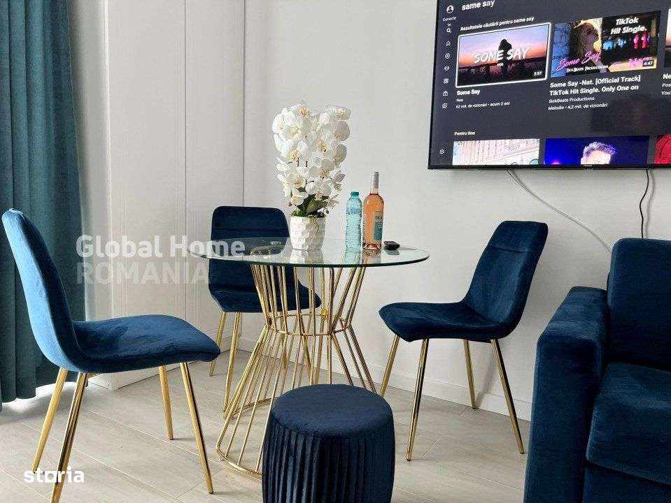 Studio 43mp Mamaia Nord-Navodari | Vedere Mare | Mobilat-Utilat Modern - Imagine principală: 4/11